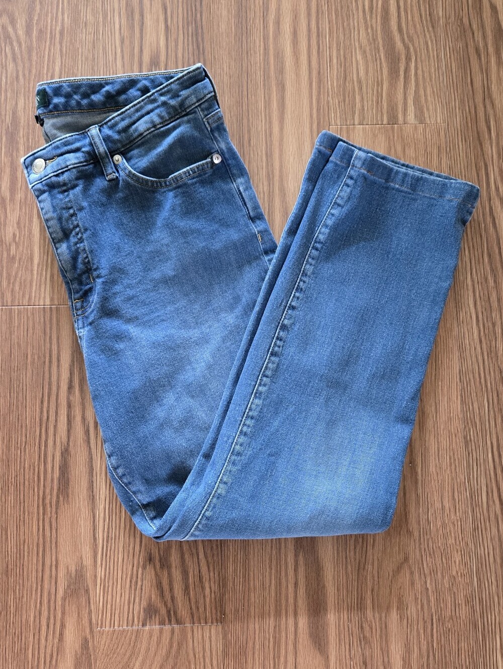 Ralph Lauren Women's Skinny Blue Denim Jeans